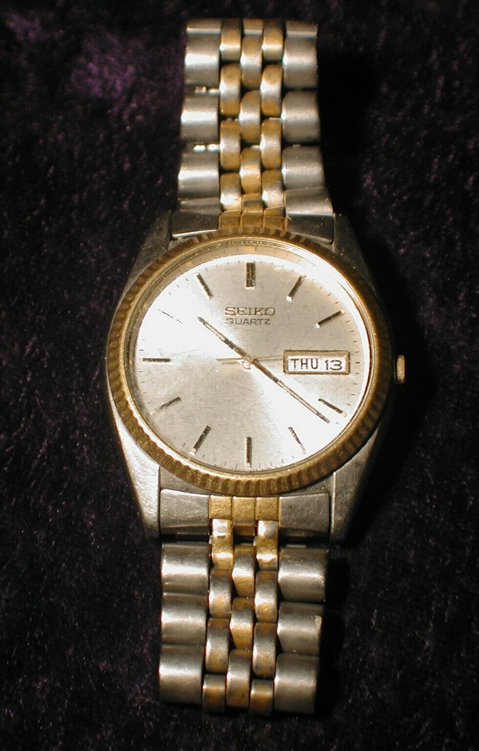 SEIKO Quartz 7N43-8111 A4 Men's Water Resistant Wristwatch Watch |  WatchCharts