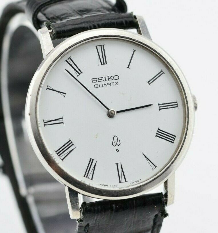 seiko mens watch roman numerals