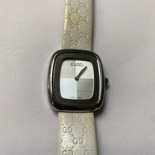 GUCCI時計 G-Timeless watch, 38mm in blue and red nylon | GUCCI® US