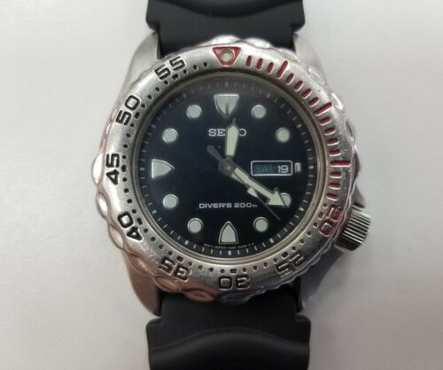 Vintage Seiko #7N36-6A49 SHC043 Diver Men's Quartz Watch | WatchCharts