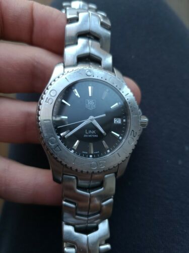 Tag Heuer Link WJ1116 0 200m Diver Swiss Mens Watch WatchCharts