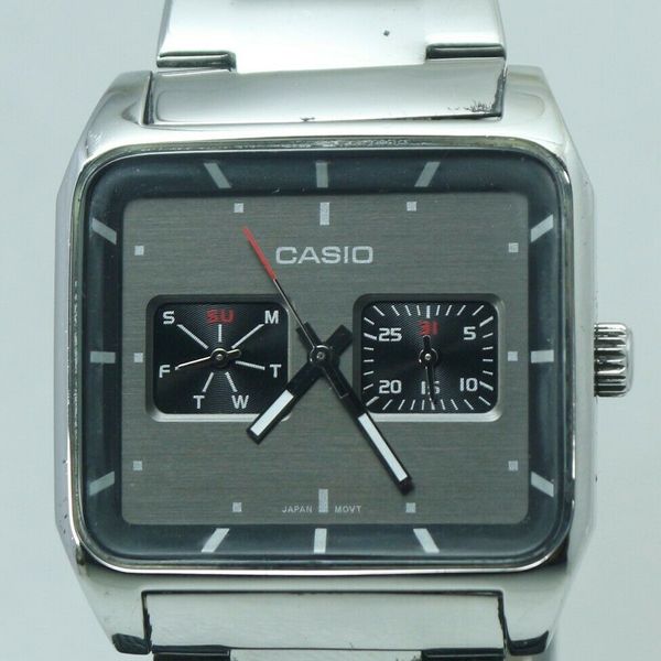 CASIO Men's MTF-304 Analog Fashion Excellent Condition Wrist Watch ...