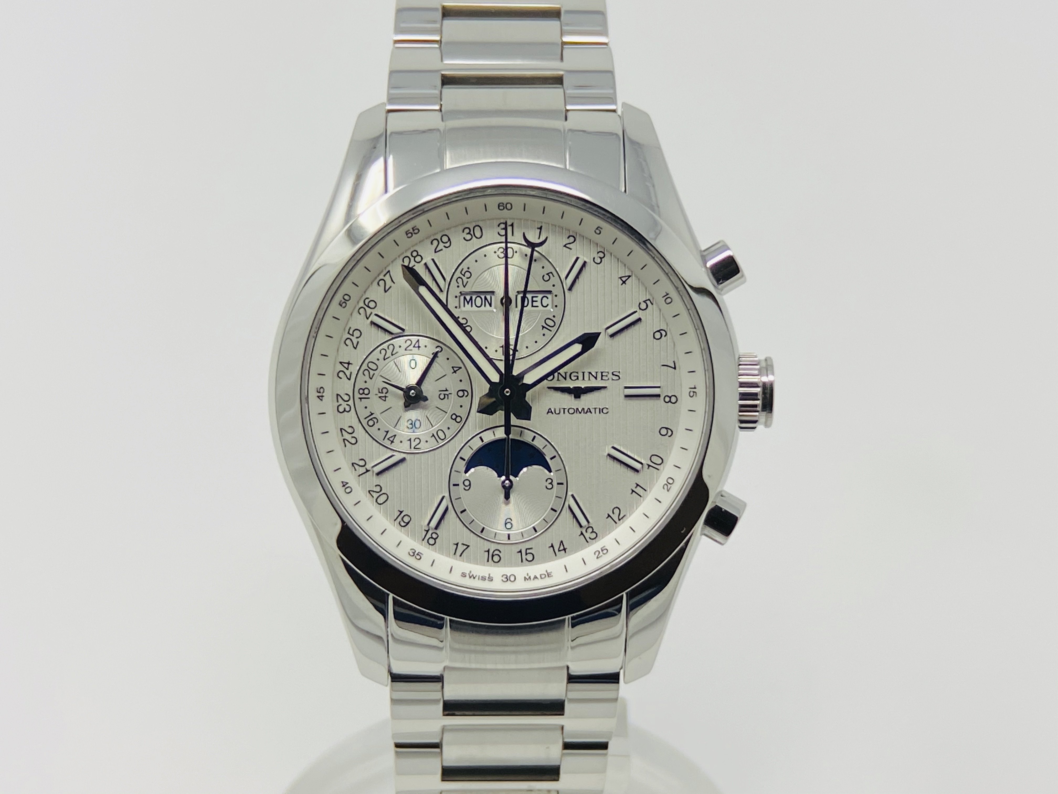 FS Longines Conquest Classic Moonphase Chronograph Watch L2.798.4