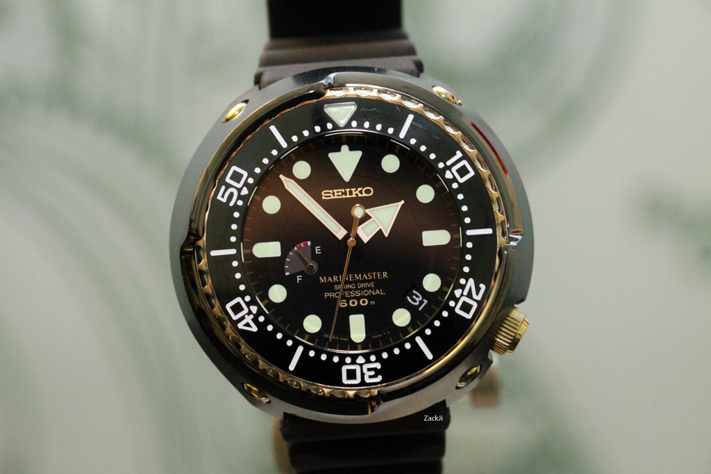 FSOT: BNIB Seiko Spring Drive Golden Tuna SBDB008 $4,995