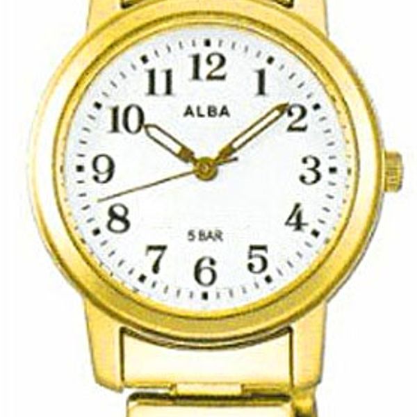 [Seiko] [ALBA] Alba Standard Collection Watch Elastic Band Bellows