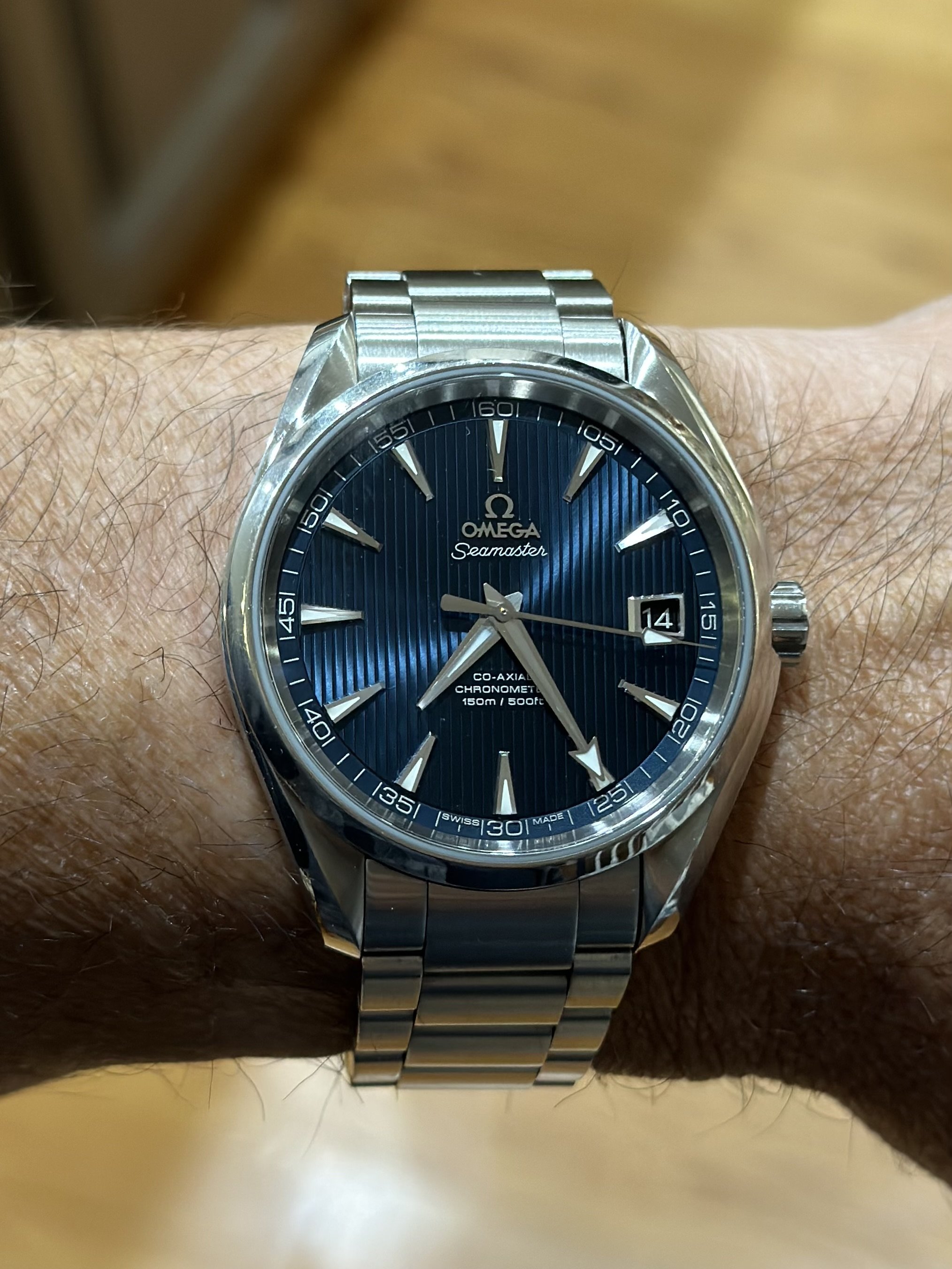 Omega aqua terra skyfall 41.5 mm best sale