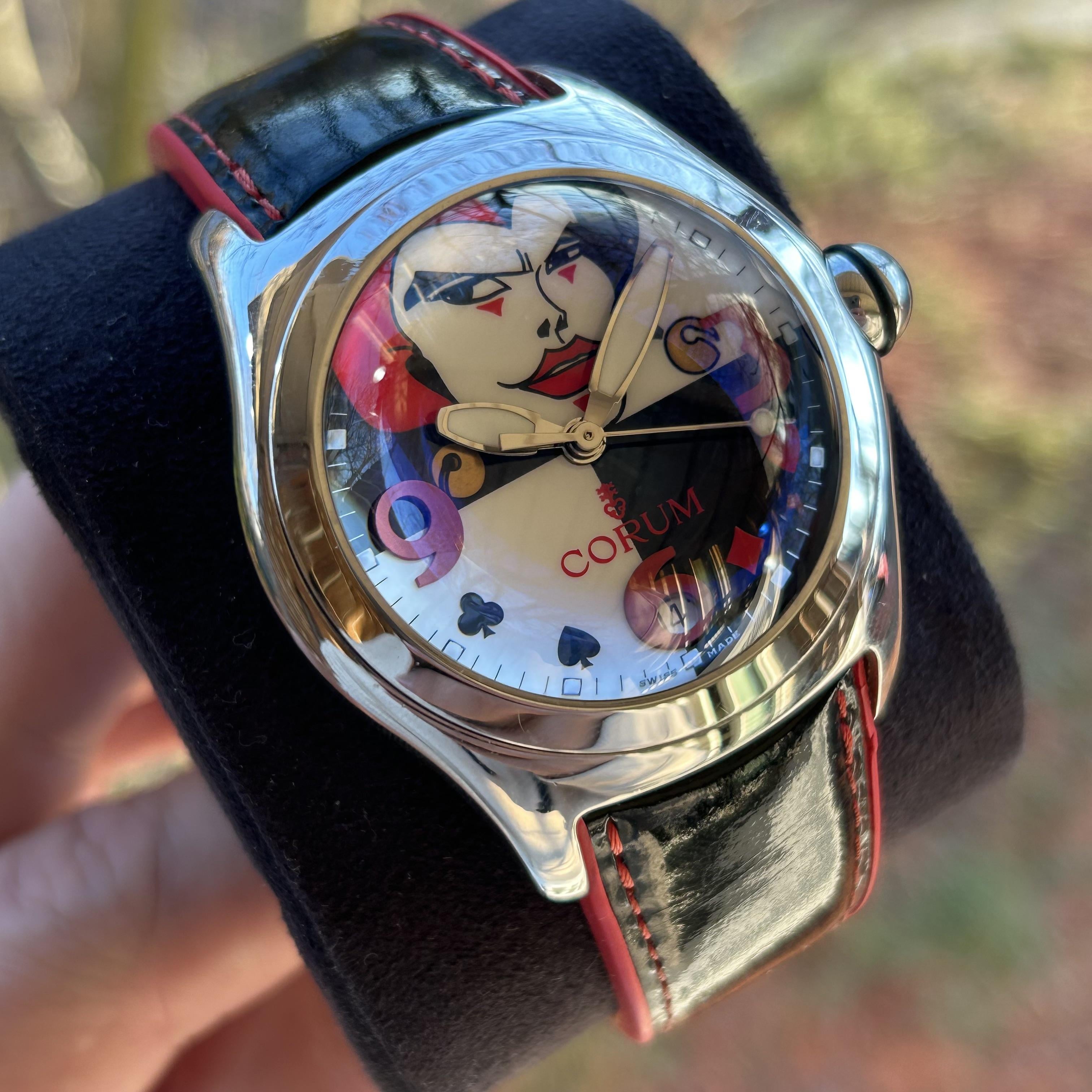 Corum joker bubble on sale watch