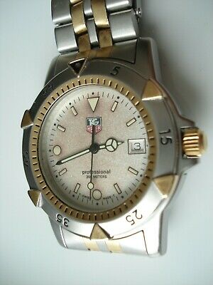 TAG HEUER 955.713G QUARTZ WRISTWATCH WITH BOX