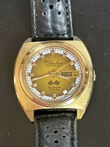 Lucien Piccard Rare Seashark Monza GT Mens watch automatic