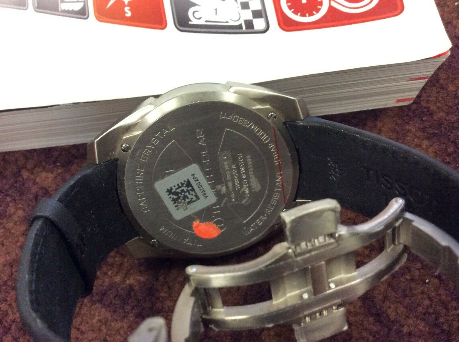 Tissot touch titanium outlet manual