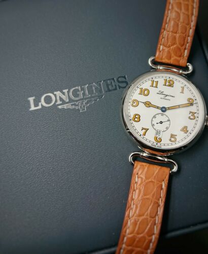 Longines Heritage Classic 1918 Automatic White Dial 38mm Men s