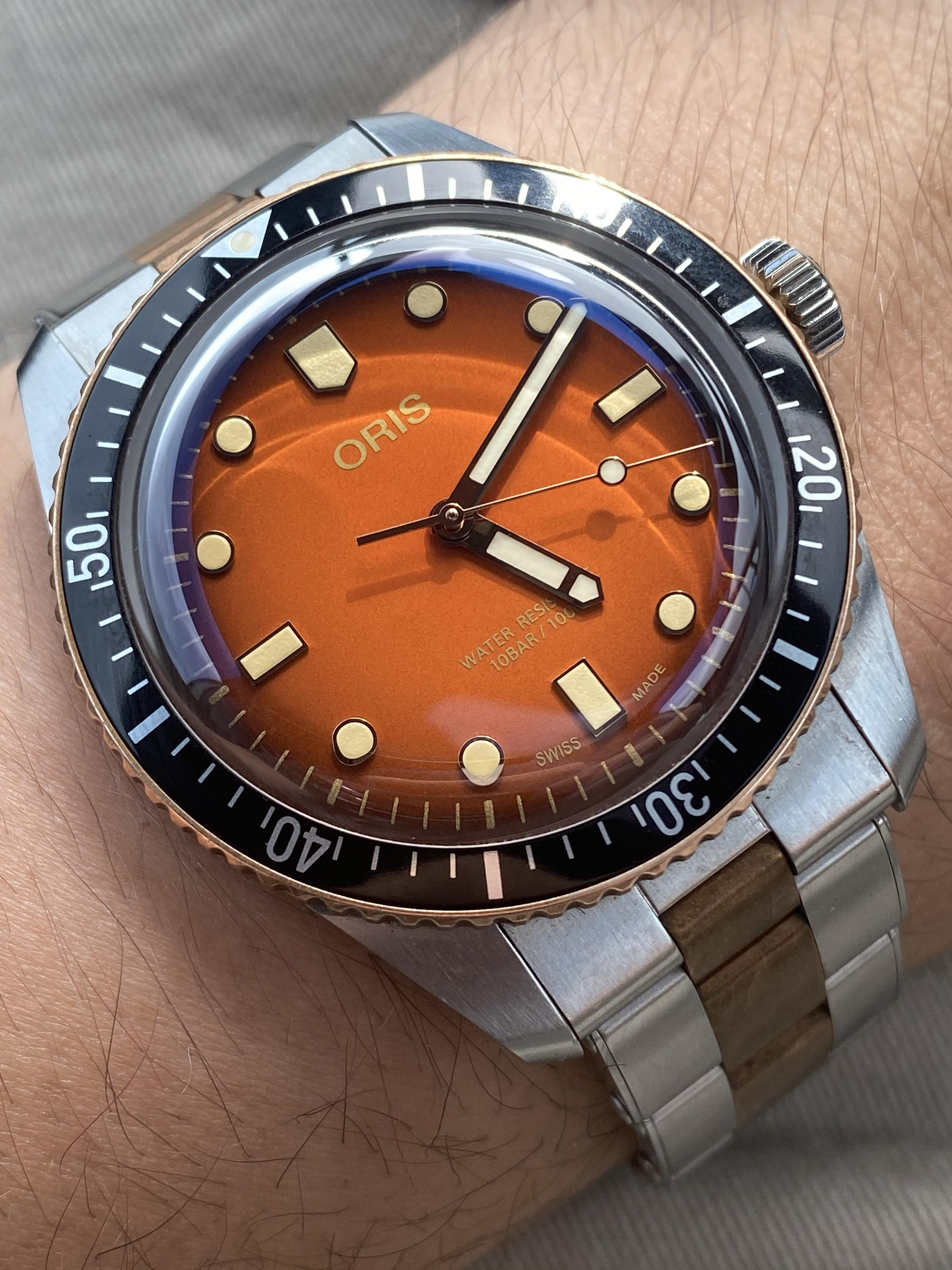 FS Oris Diver 65 x Revolution Honey LE WatchCharts Marketplace