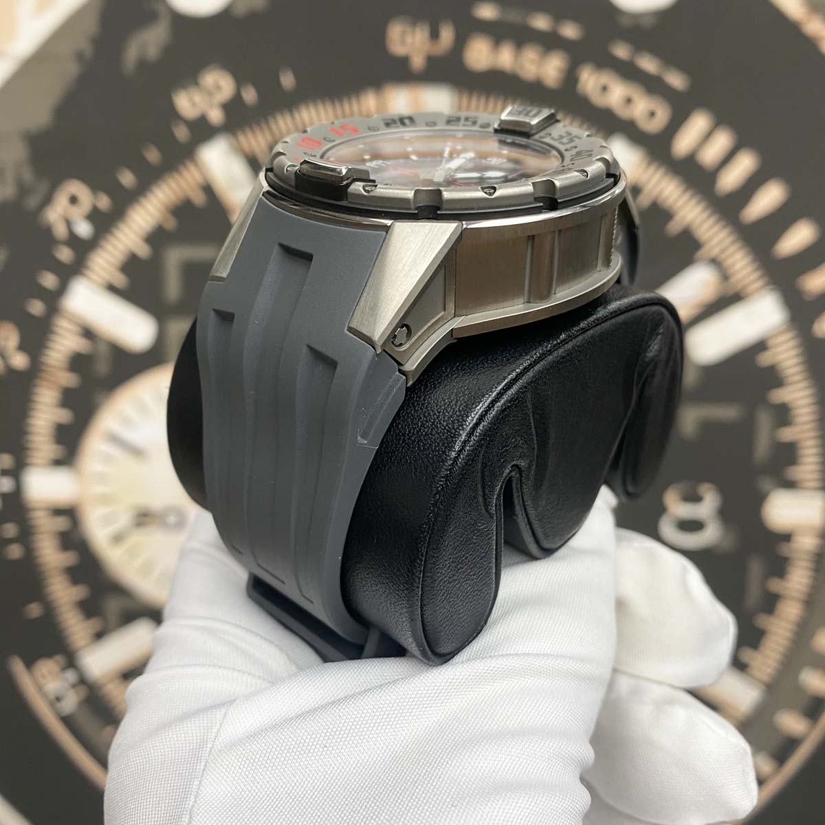 FS Richard Mille RM 028 FULL SET Diver Titanium on Grey Rubber