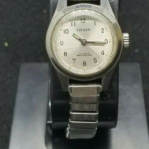 Rare Vintage Citizen 4-163206SMK 17 jewels manual wind women watch