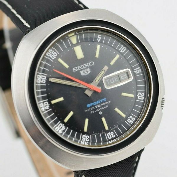 Vintage Seiko 5 Sports Diver Automatic DayDate Watch 6106-6040 JDM  F893/ | WatchCharts