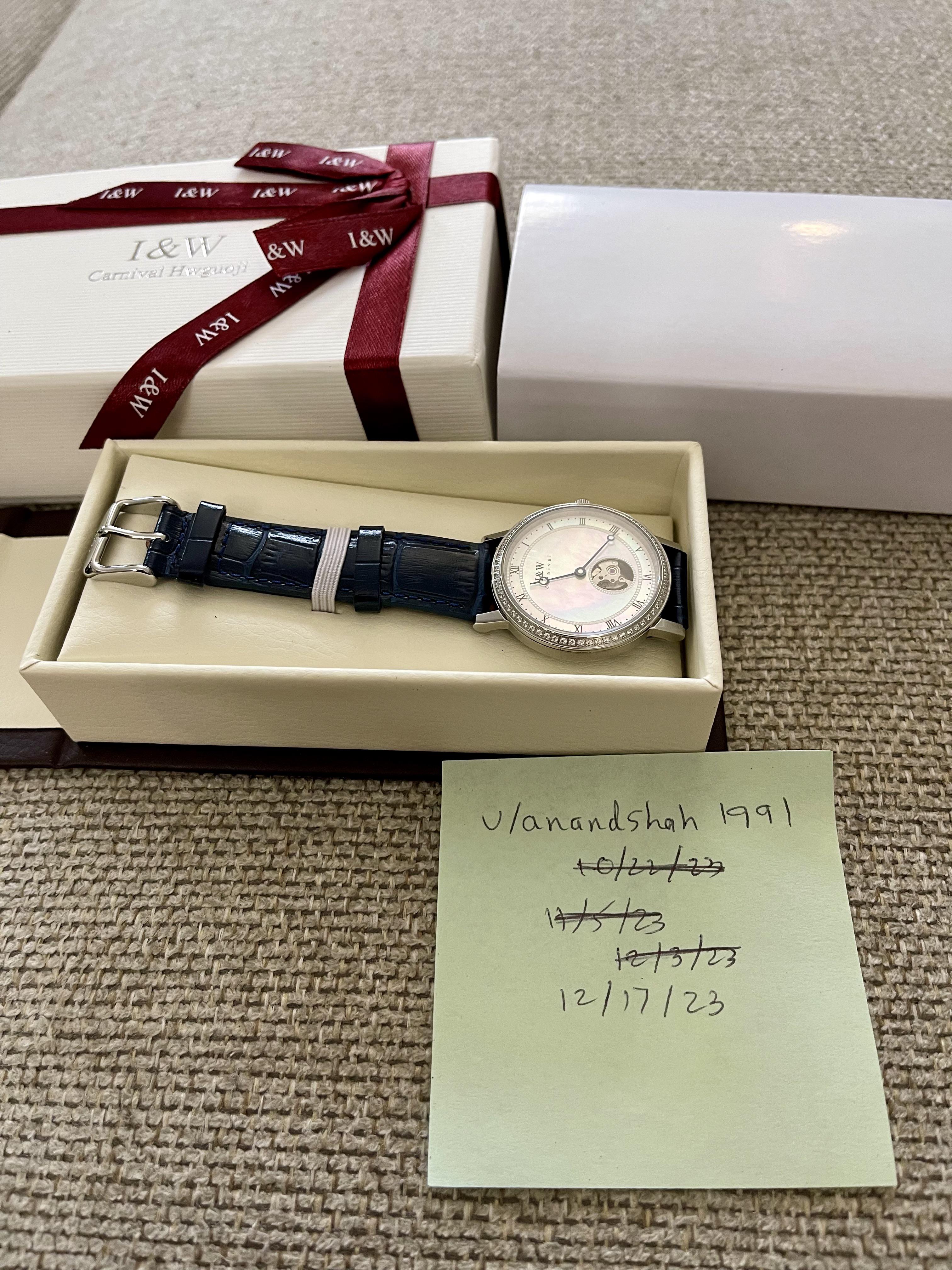 WTS Carnival I W 36mm dress watch WatchCharts Marketplace