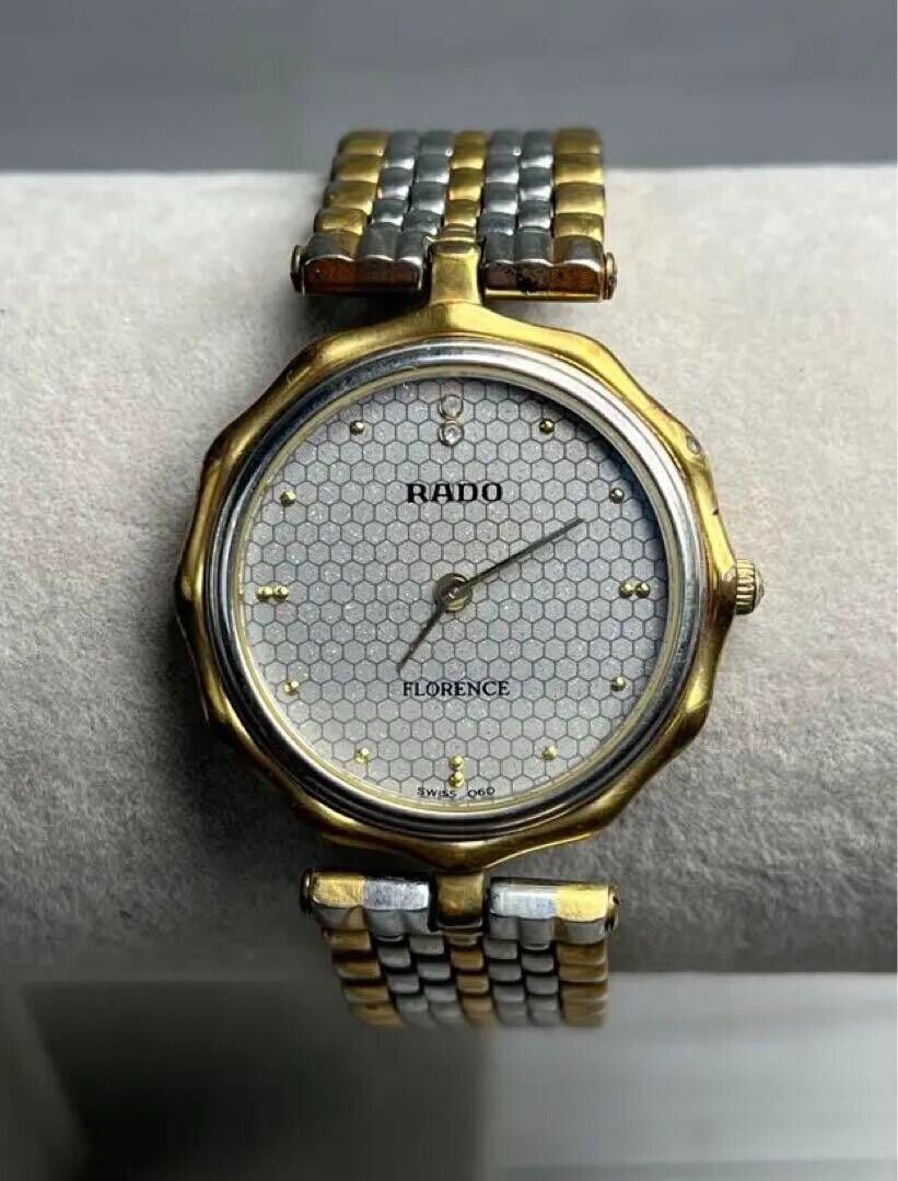 Rado Florence 133.3660.2 Men's Watch Rare Collectible