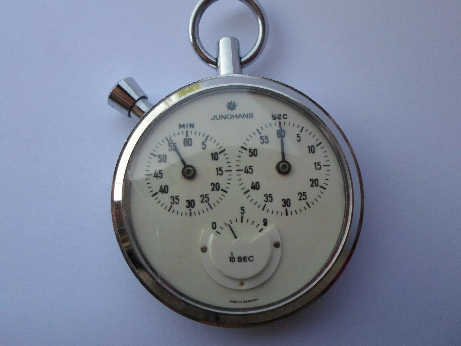 VINTAGE JUNGHANS STOPWATCH 7J 628 02 FOR PARTS OR REPAIR WatchCharts