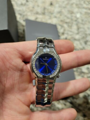 Tag Heuer Alter Ego Ladies Watch Diamond Bezel Royal Blue WP1316