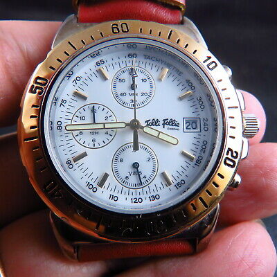 NEW FOLLI FOLLIE CHRONOGRAPH QUARTZ MEN WATCH