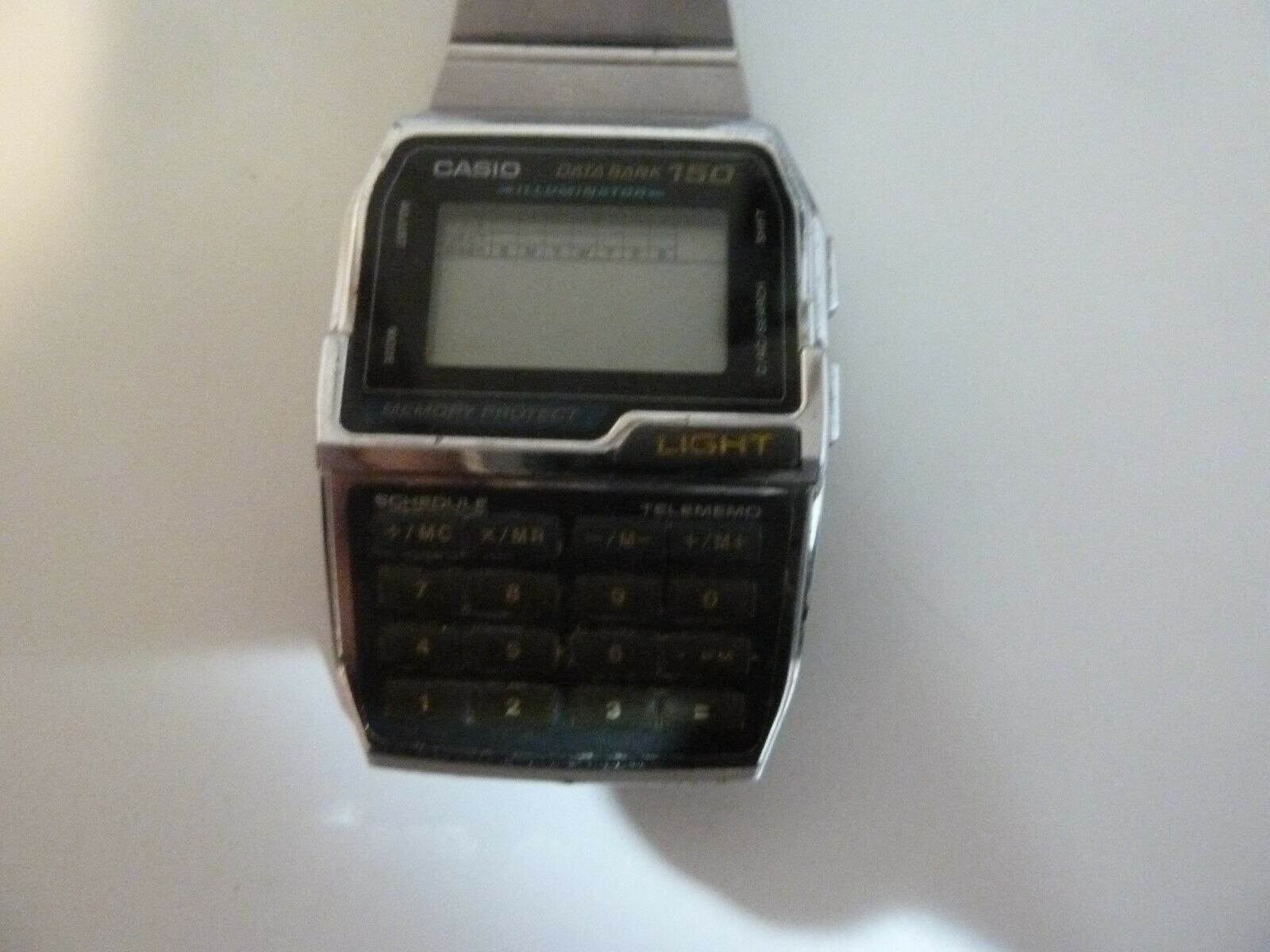 casio databank 150 battery