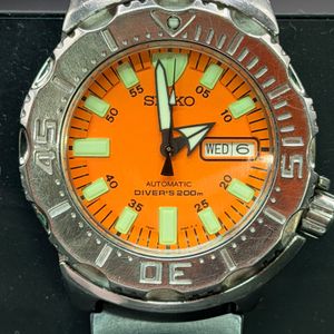 Seiko Orange Monster SKX781 Price as of July 2026 | WatchCharts