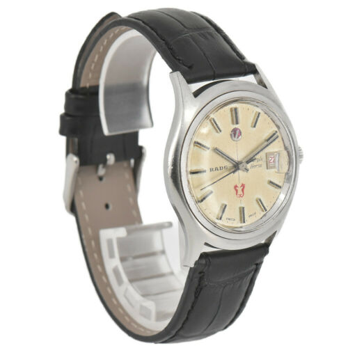 Auth RADO Purple Horse 11794-1 Date Automatic Men's Watch R#90949