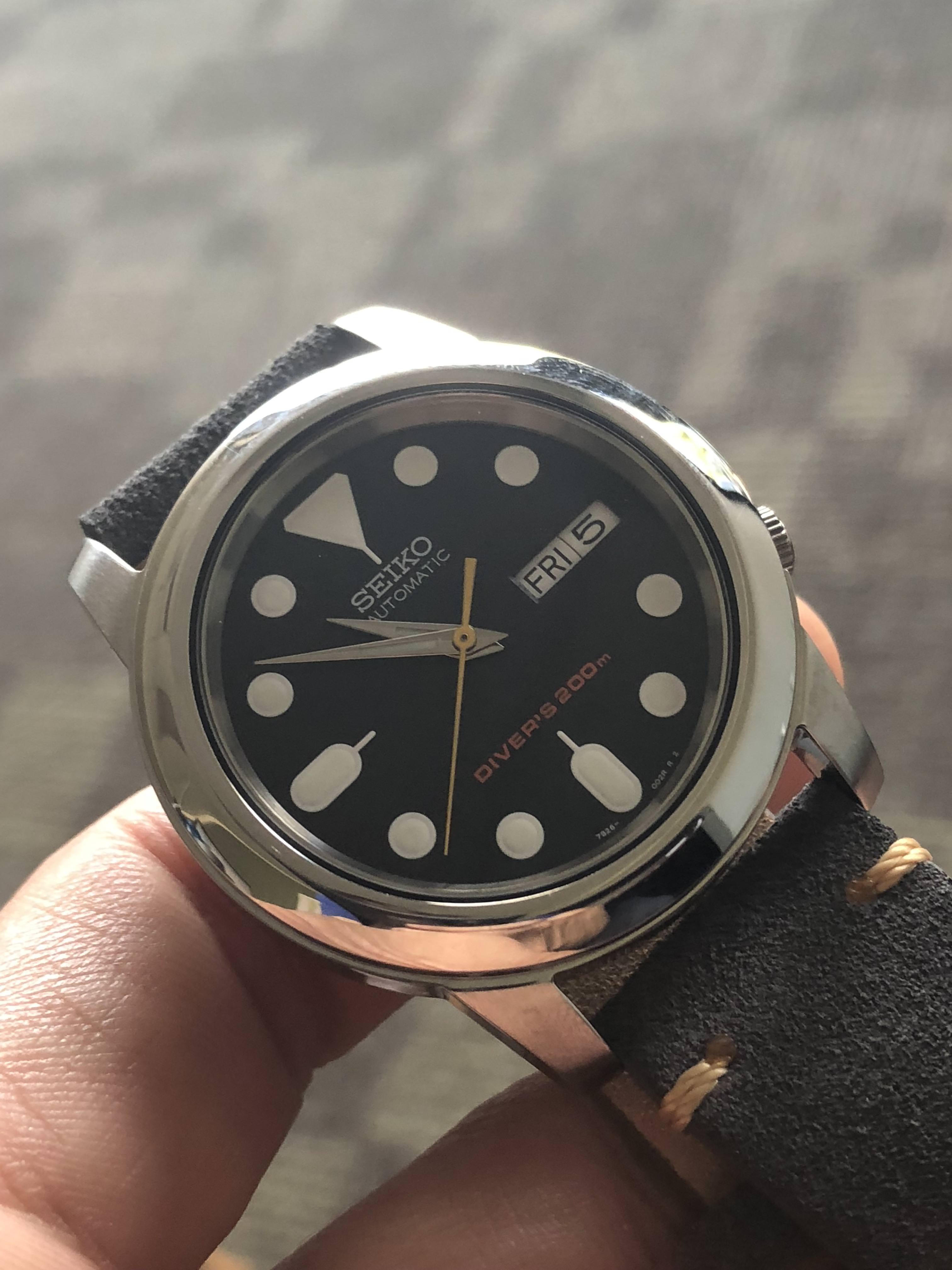 Seiko snk809 polished case sale