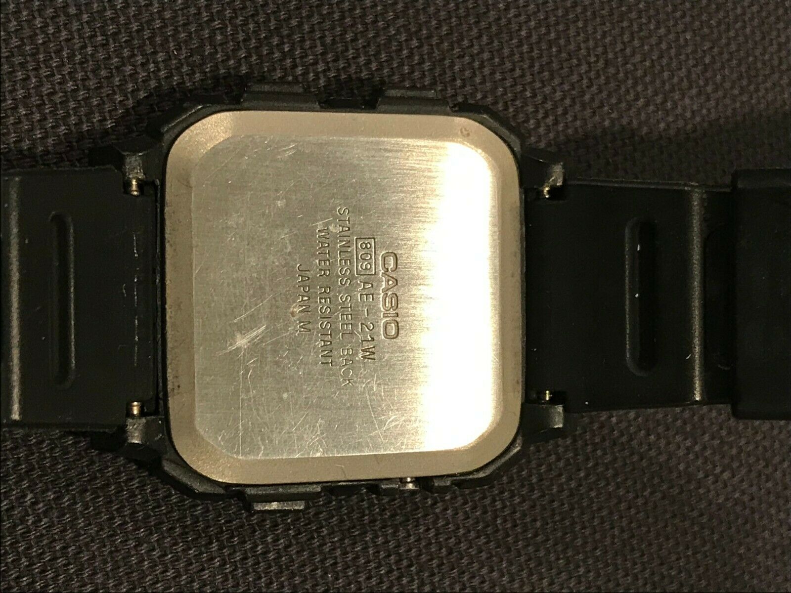 Rare Casio AE-21W Twin-Graph II watch 809 Module Working