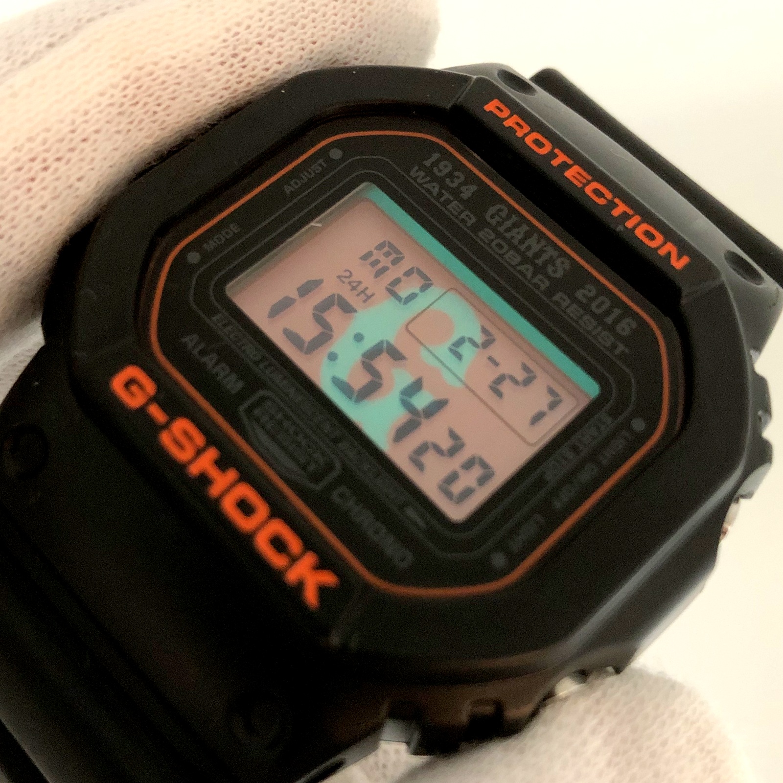 G-SHOCK CASIO Casio DW-5600YG-1JR watch Yomiuri Giants 410 G-Po