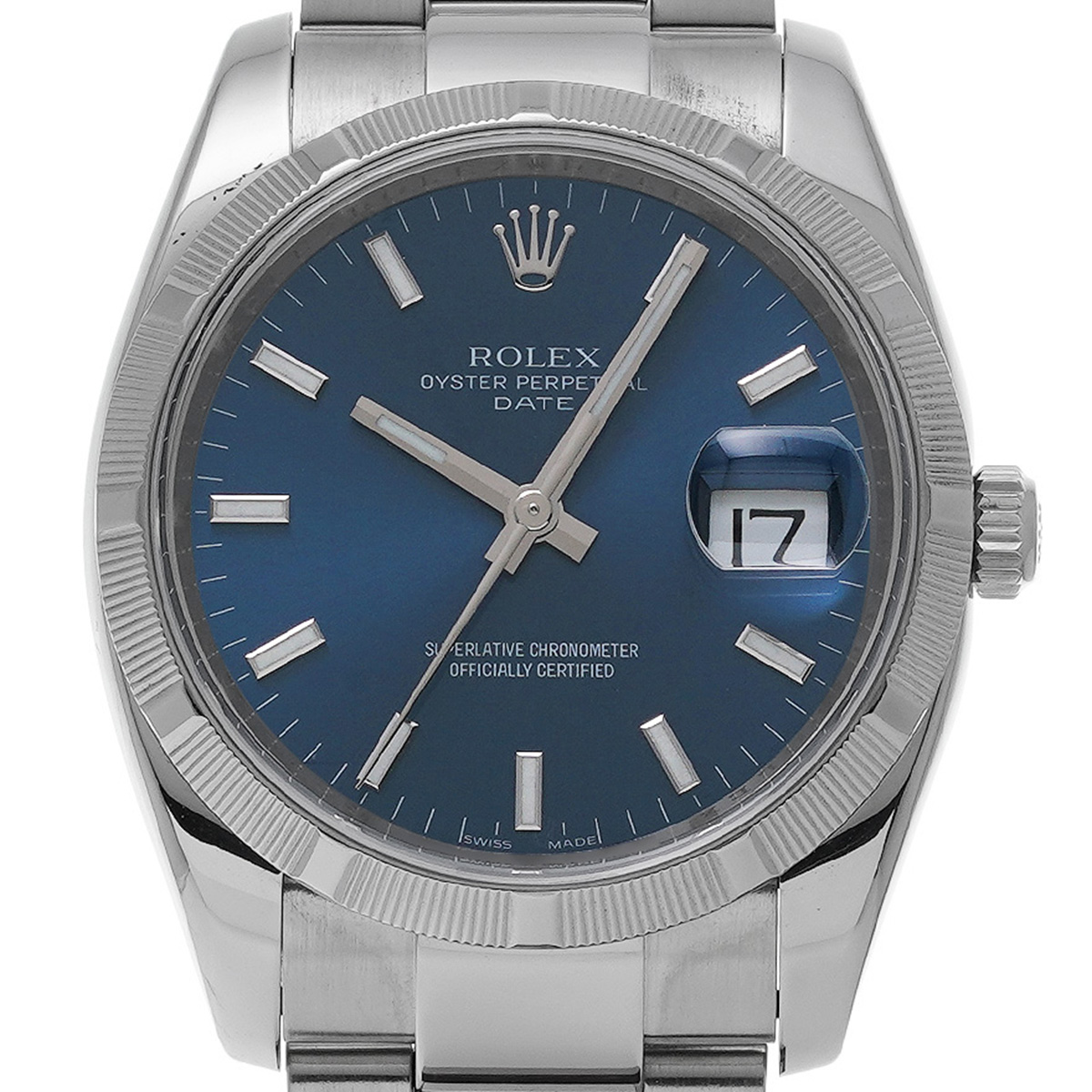 Used] Rolex Oyster Perpetual Date 34 115210 Z No. (Manufactured