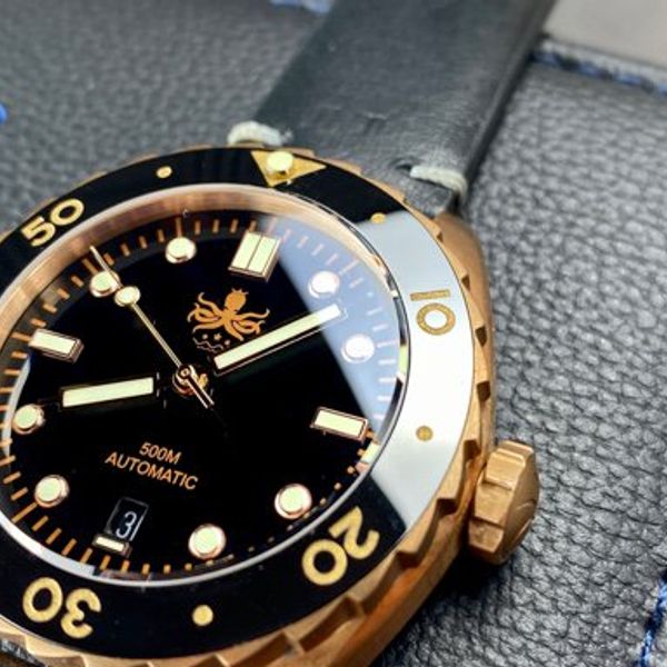 Phoibos Bronze Eagle Ray SW200 360 WatchCharts Marketplace