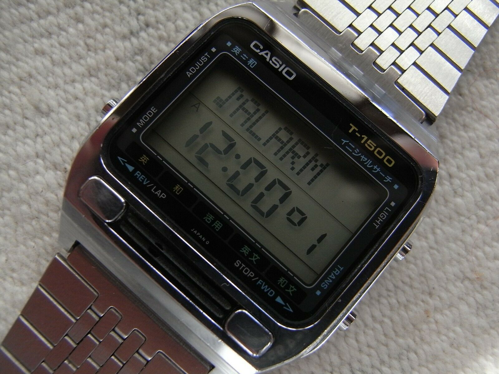 RARE CASIO T-1500 walking dictionary | WatchCharts