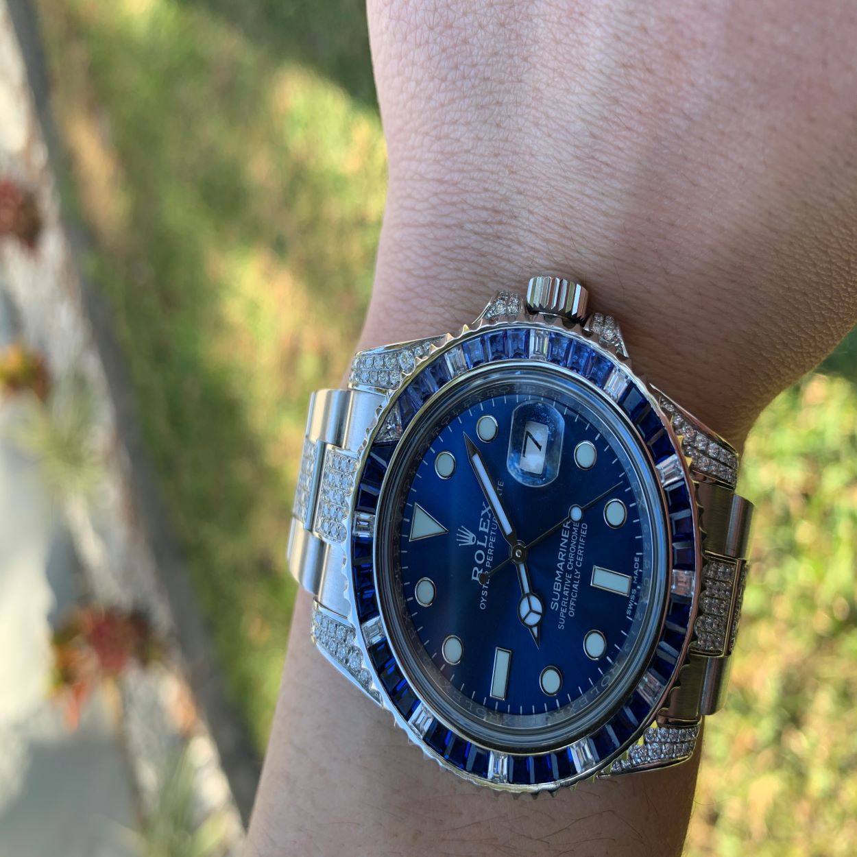 Submariner discount sapphire bezel