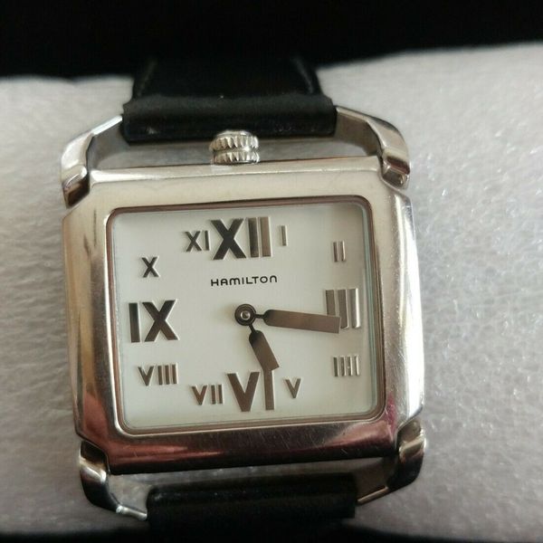 Hamilton Stainless Steel Wrist Watch No. 6323, Quartz, Jeweled
