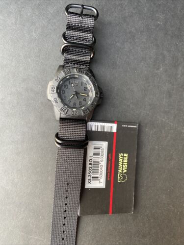 Luminox Black Dial Navy SEAL Blackout Watch XS.3502.BO.L on Black