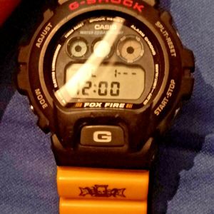 Casio G Shock Foxfire Thrasher Model Dw 6900 Quartz Digital Watch Watchcharts