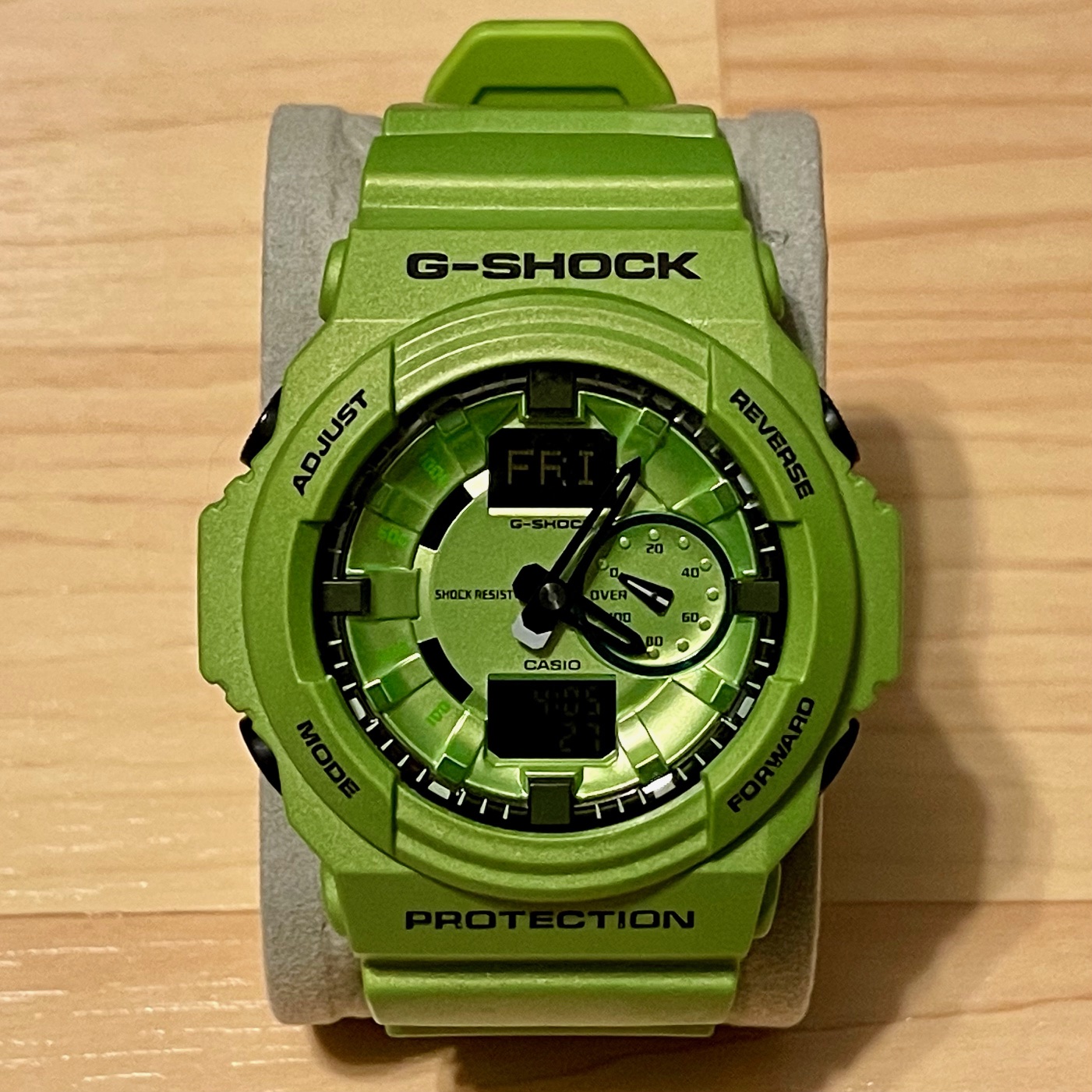 希少　CASIO G-SHOCK GA-150A-3AJF メタリックグリーン 激レア☆G-SHOCK GA-150A-3AJF メタリックグリーン 希少 CASIO G