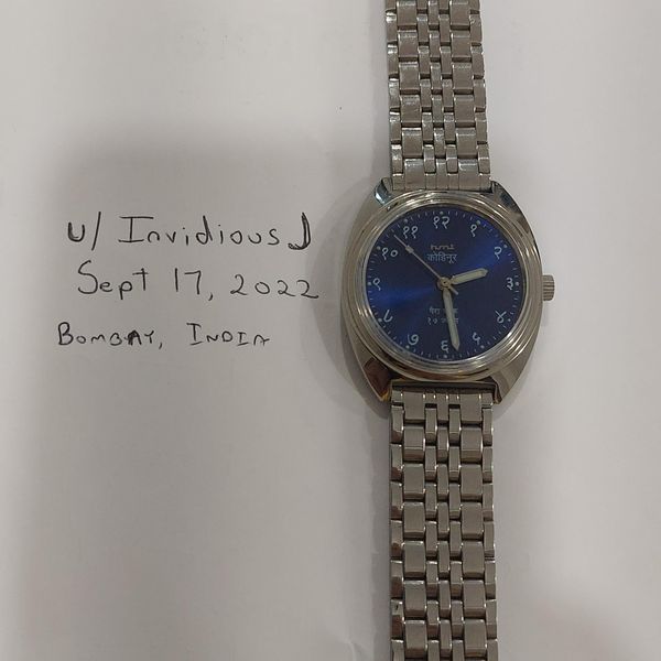 [WTS] Sanskrit / Hindi HMT Kohinoor WatchCharts