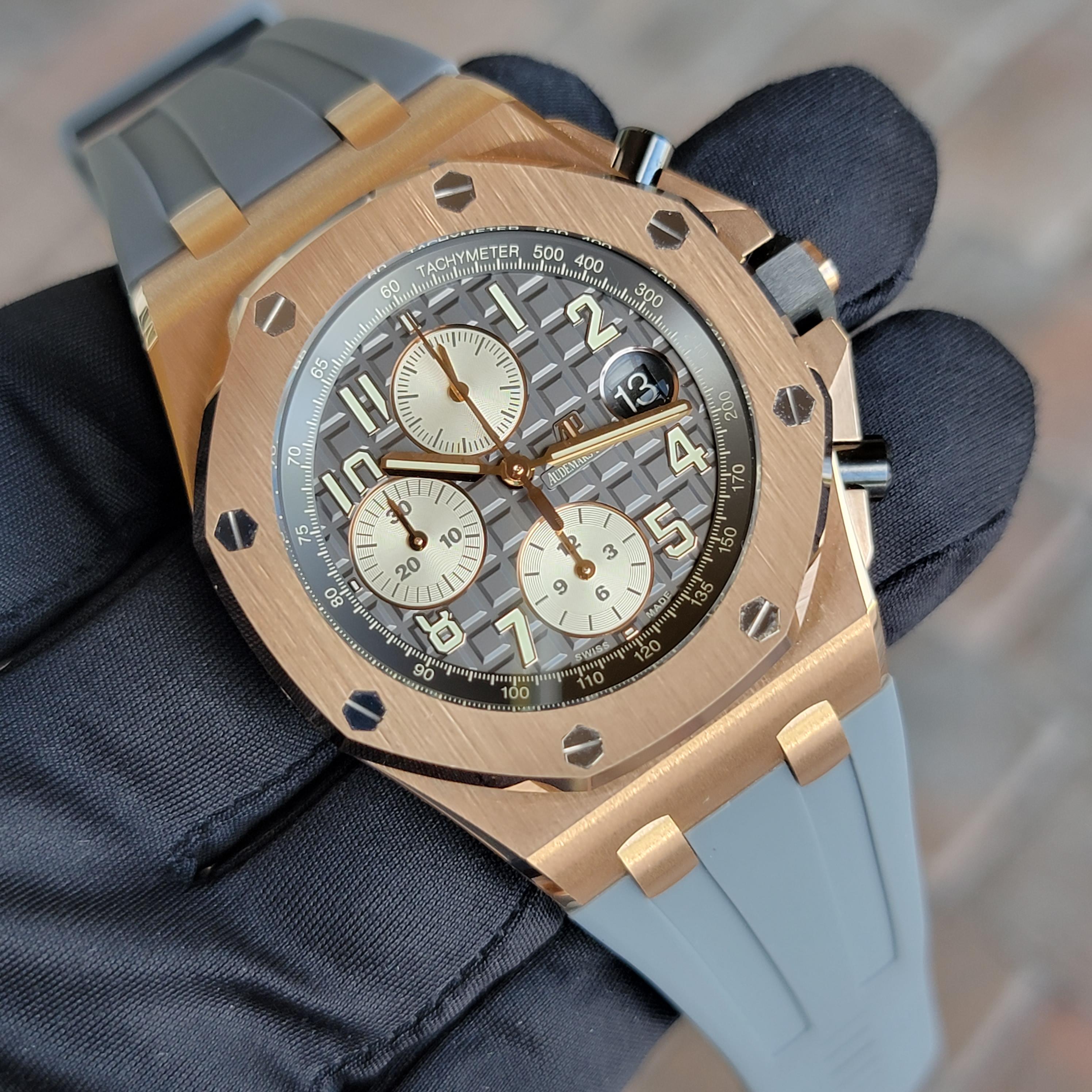 WTS WTT AUDEMARS PIGUET ROYAL OAK OFFSHORE 42mm 18k ROSE GOLD