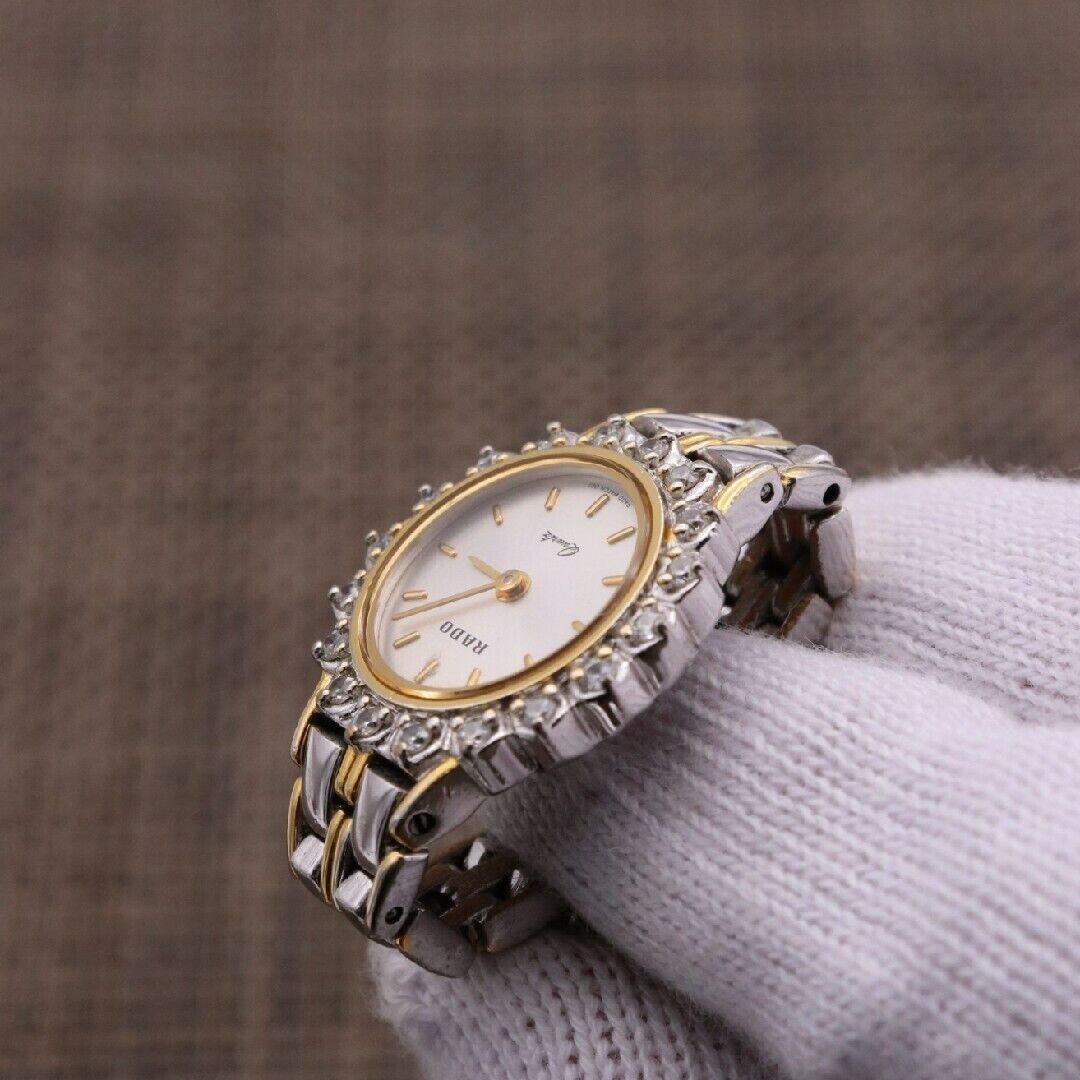 RADO ラドー 133.9700.2クォーツ 腕時計 レディース コンビカラー RADO ラドー 133.9700.2クォーツ 腕時計 レディース コンビカラー RADO