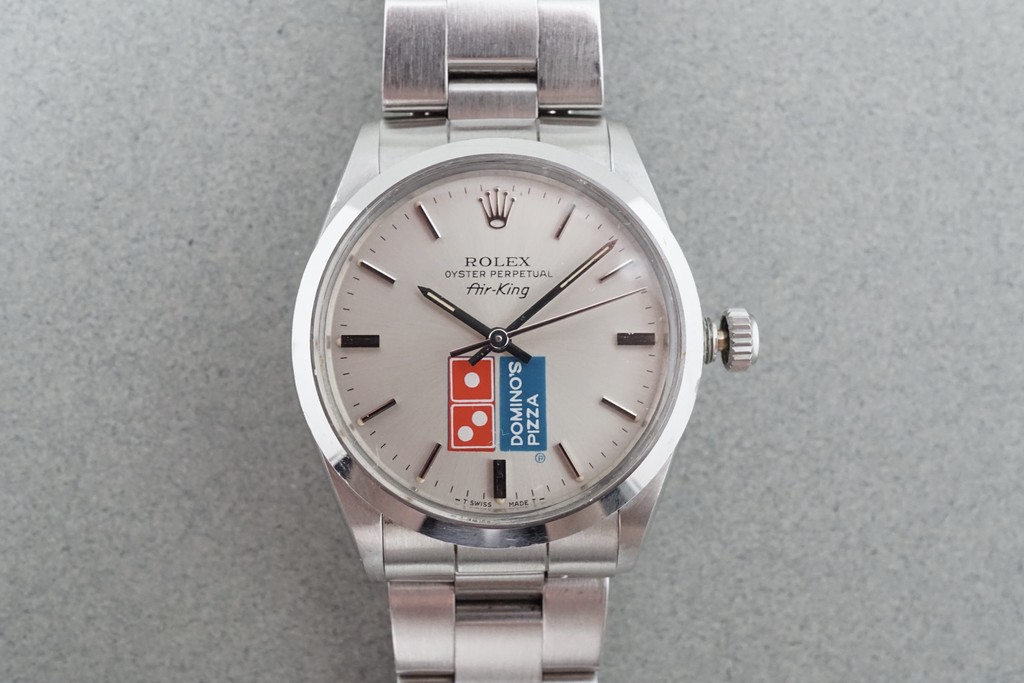 rolex air king domino's pizza price