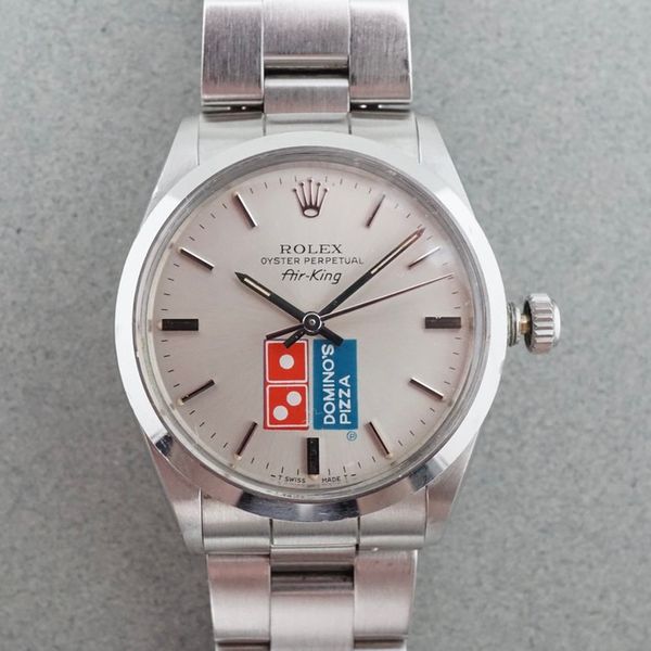 FS 1980s Rolex 5500 Dominos Pizza 34mm AirKing WatchCharts