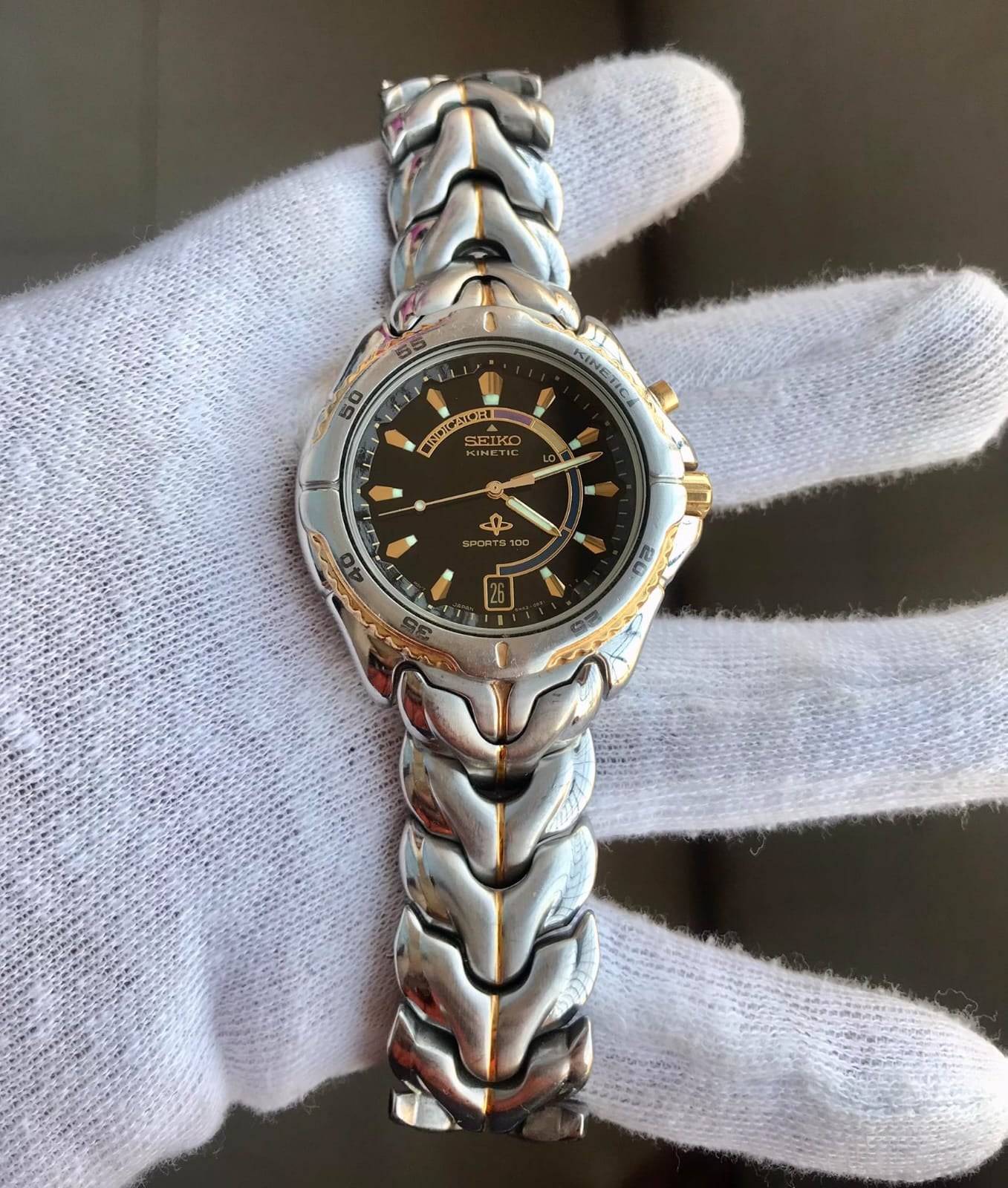 Seiko on sale kinetic skh297