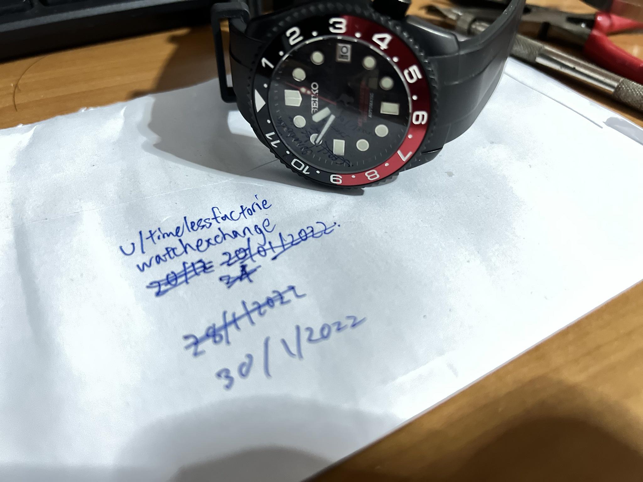 Seiko skx007 red outlet october