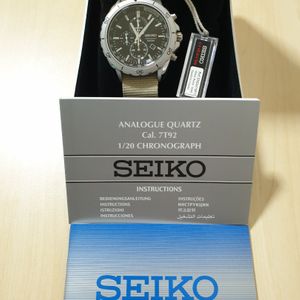 SEIKO Criteria SNDH19P1 Black Dial Chronograph Quartz Men's Watch WARRANTY  100M (With Worldwide Guarantee Cert & Seiko Box & Seiko Instructions Book)  ????More than 50% Discount???? | WatchCharts
