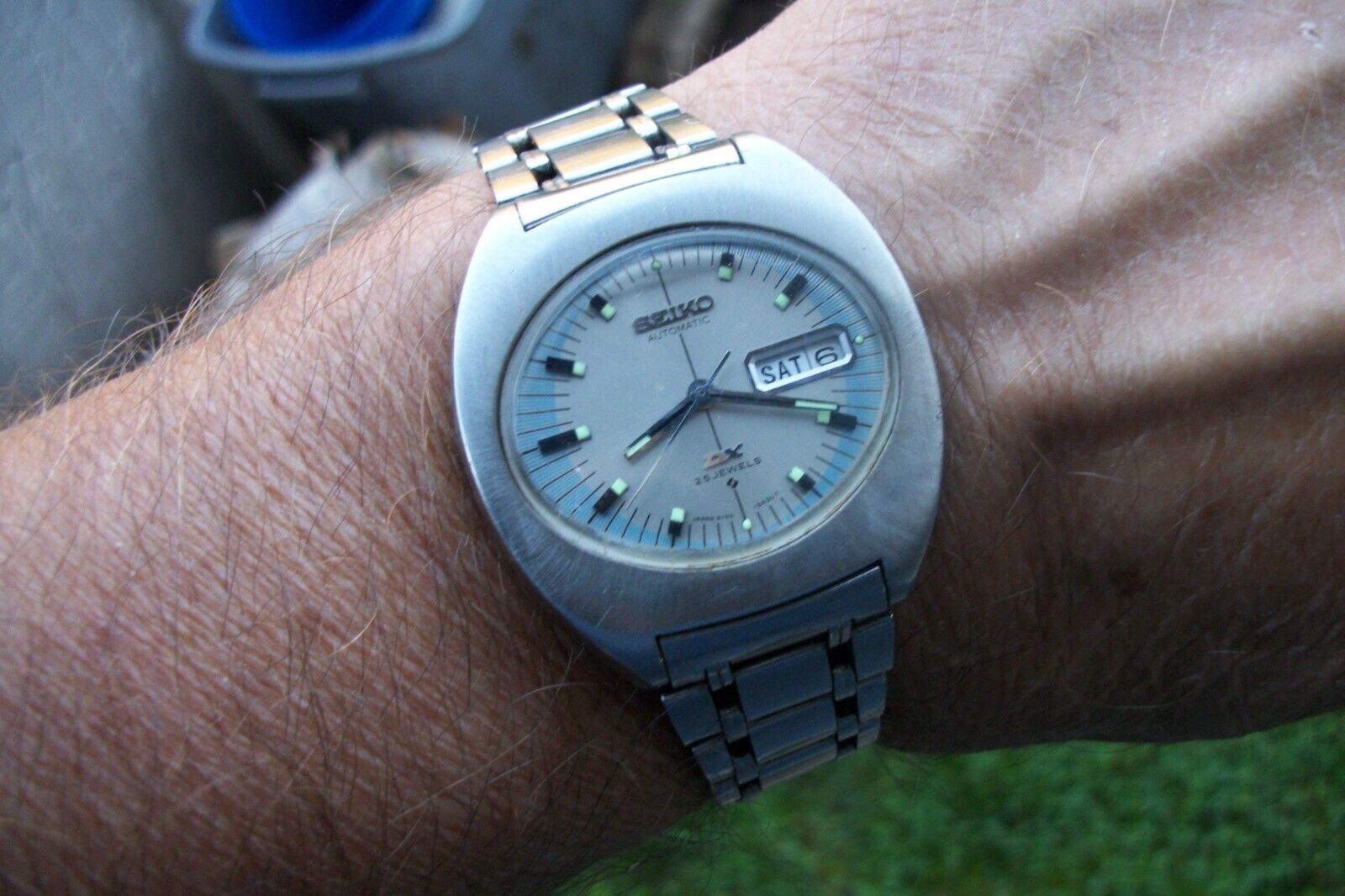 デコレーゼ WORKING~ Seiko DX 25 Jewels Automatic 6106-5430 Day/Date Vintage