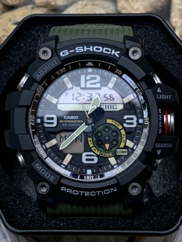 Casio 5486 GG 1000 G Shock Mudmaster Green Resin Strap Watch NEW BOXED BARGIN WatchCharts Marketplace