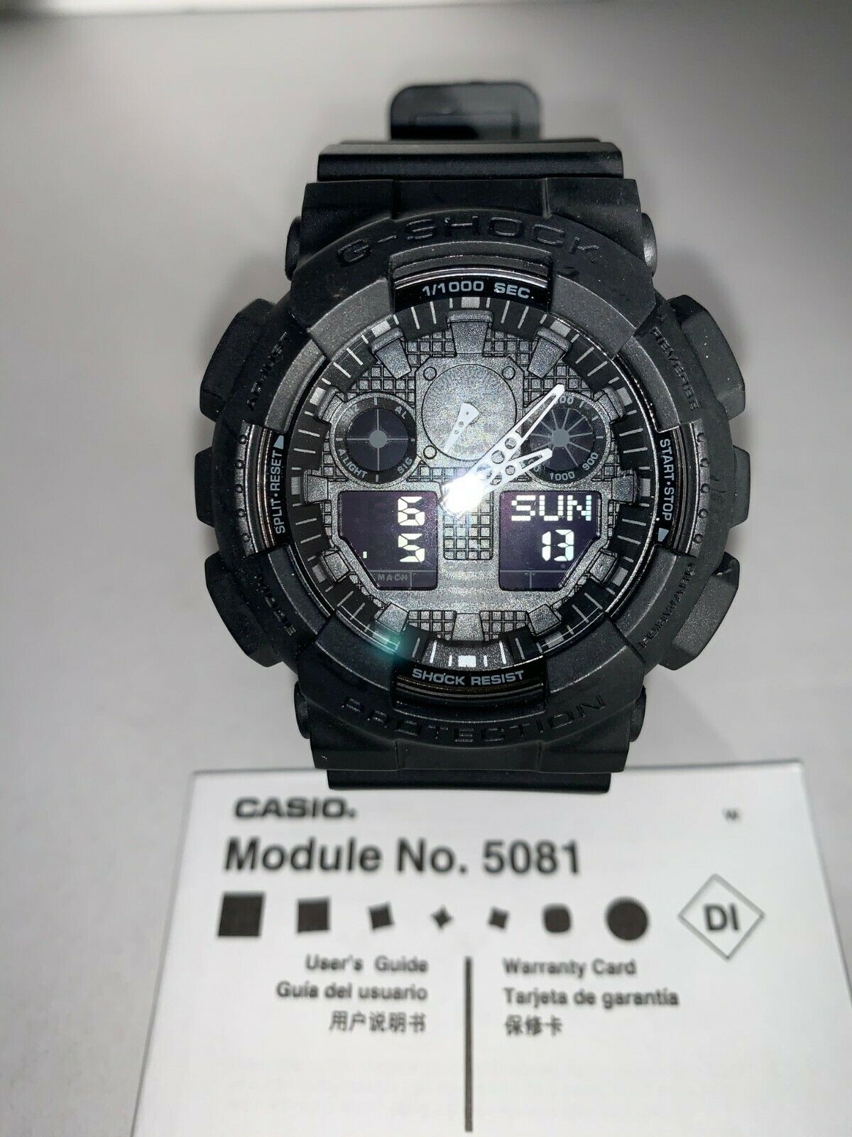 casio blackout