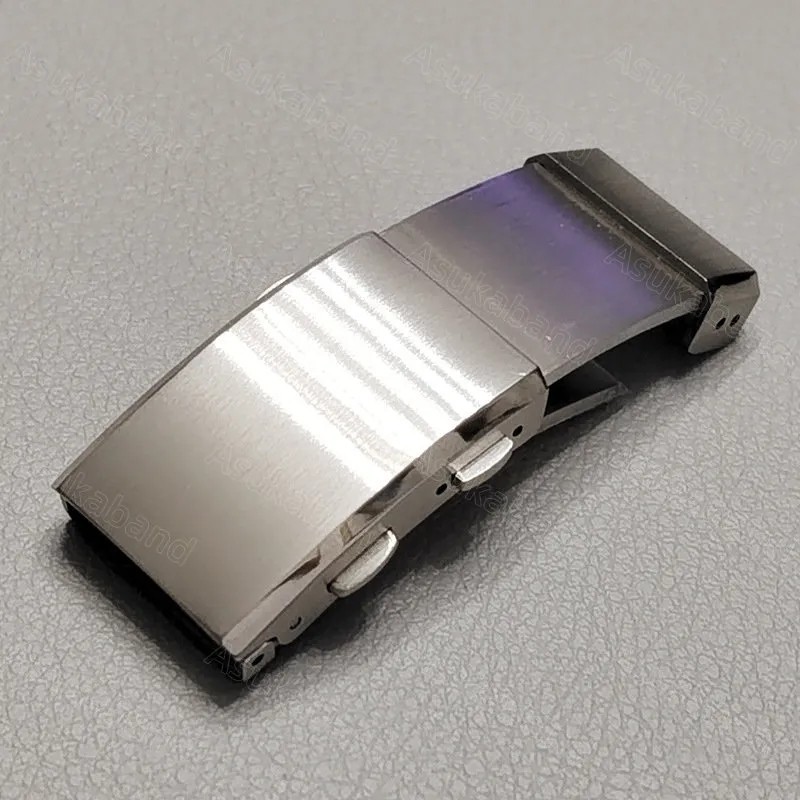 316L Stainless Steel Adjustable Watch Clasp for Seiko Citizen